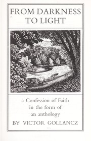 Cover of From darkness to light by Victor Gollancz