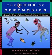 Cover of The Book of Ceremonies by Gabriel Horn
