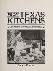 Cover of From Texas kitchens by James Stroman