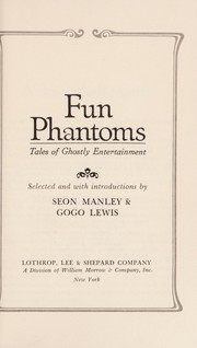 Cover of Fun phantoms by Seon Manley