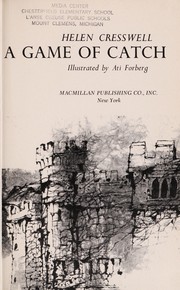 Cover of A game of catch by Helen Cresswell