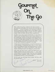 Front cover of Gourmet on the go cookbook by Naomi Arbit
