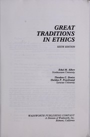 Cover of Great traditions in ethics by Ethel M. Albert