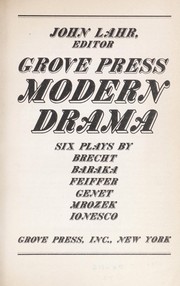 Front cover of Grove Press modern drama : six plays by Bertolt Brecht