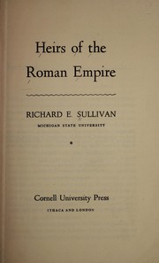 Front cover of Heirs of the Roman Empire by Richard E. Sullivan