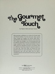 Cover of Gourmet touch cookbook by Naomi Arbit