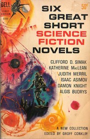 Front cover of Six great short science fiction novels by Groff Conklin