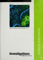 Front cover of Investigations in number, data, and space by Pearson/Scott Foresman