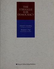 Front cover of The struggle for democracy by Edward S. Greenberg