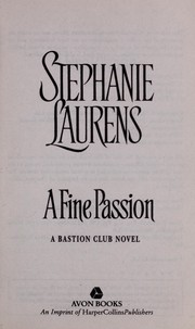 Cover of A fine passion by Stephanie Laurens