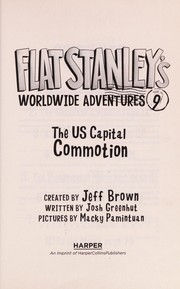 Front cover of The US capital commotion by Josh Greenhut