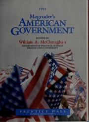 Cover of Magruder's American government by William A. McClenaghan