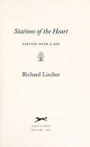 Front cover of Stations of the heart by Richard Lischer