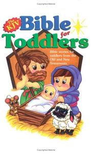 Front cover of The KJV Bible for toddlers by Barbour Publishing