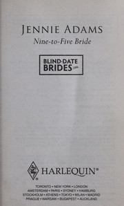 Front cover of Nine-to-Five Bride by Jennie Adams