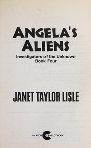 Front cover of Angela's aliens by Janet Taylor Lisle