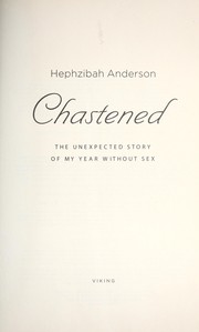 Cover of Chastened by Hephzibah Anderson
