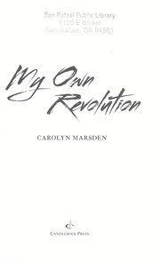 Front cover of My own revolution by Carolyn Marsden