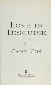 Front cover of Love in disguise by Carol Cox