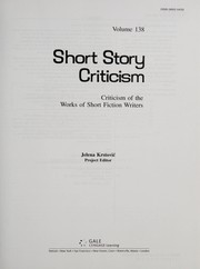 Cover of Short story criticism by Jelena O. Krstovic