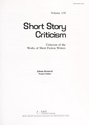 Cover of Short story criticism by Jelena O. Krstovic