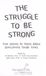 Cover of The struggle to be strong by Al Desetta