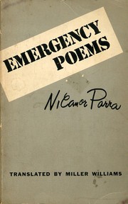 Front cover of Emergency Poems by Nicanor Parra