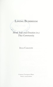 Front cover of Living Buddhism by Julia Cassaniti