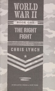 Cover of The right fight by Chris Lynch
