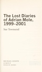 Front cover of The lost diaries of Adrian Mole, 1999-2001 by Sue Townsend