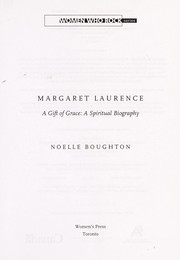 Front cover of Margaret Laurence by Noelle Boughton