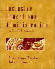 Cover of Inclusive Educational Administration by Mary Konya Weishaar
