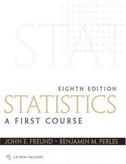 Cover of Statistics by John E. Freund