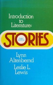 Cover of Introduction to Literature, Stories -- third edition by Lynn Altenbernd
