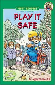 Cover of Play It Safe by Mercer Mayer