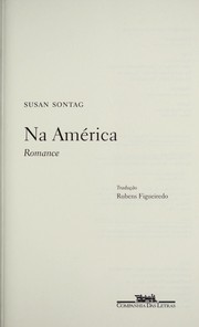 Cover of Na América by Susan Sontag