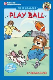 Cover of Play ball by Mercer Mayer