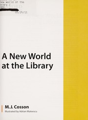 Front cover of A new world at the library by Donna Montgomery