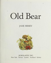 Front cover of Old Bear by Jane Hissey