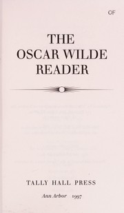 Cover of The Oscar Wilde reader by Oscar Wilde
