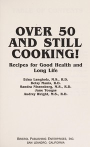 Front cover of Over 50 and still cooking! by Edna Langholz