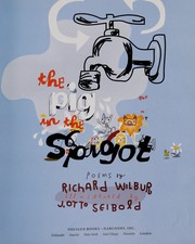 Front cover of The Pig in the Spigot by Richard Wilbur
