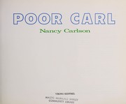 Cover of Poor Carl by Nancy L. Carlson