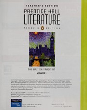 Front cover of Prentice Hall literature. British tradition by Kate Kinsella