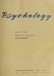 Cover of Psychology by James D. Laird