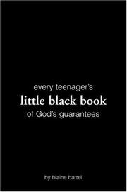Cover of Little Black Book Of God's Guarantees by Blaine Bartel