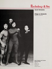 Front cover of Psychology & you by David Dempsey