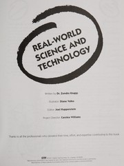 Front cover of Real-World Science & Technology by Zondra Knapp