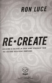 Cover of Recreate by Ron Luce