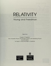 Front cover of Sears and Zemansky's university physics by Unknown